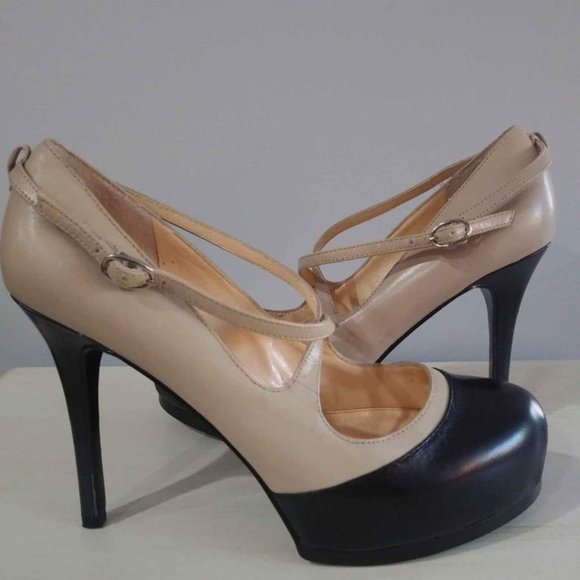 Marc Fisher platform Mary Jane style heels - size 7.5M - Picture 1 of 6
